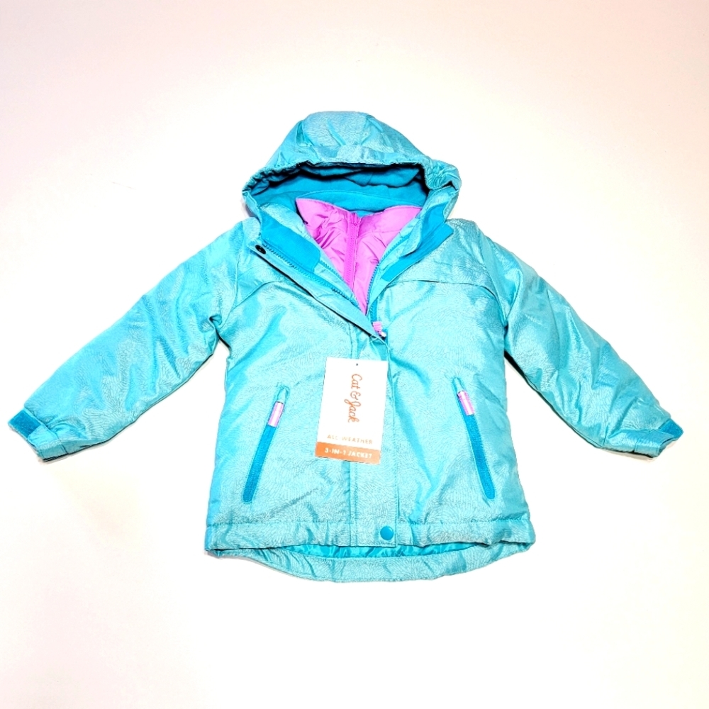 💥SALE TODAY💥Cat and Jack baby girl  3-IN-1 Jacket